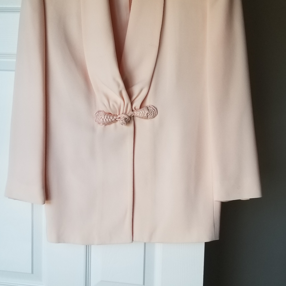 Peach blazer